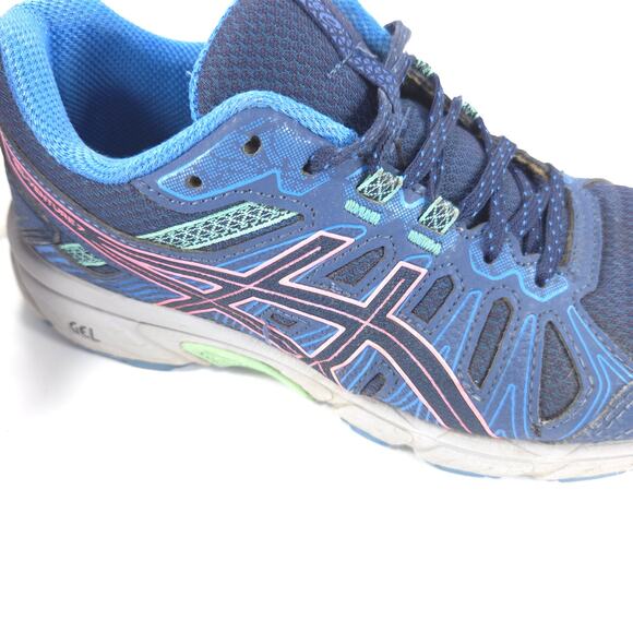Asics Gel-Venture 7 Athletic Lace Up Running Shoes Womens Size 7.5 1012A476 Blue - Picture 8 of 9